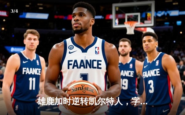 雄鹿加时逆转凯尔特人，字母哥44分创赛季新高 - 3